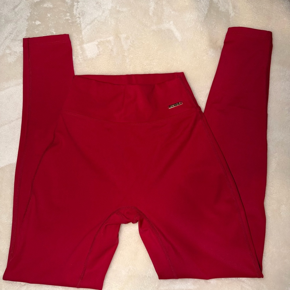 Red Greywolf Leggings